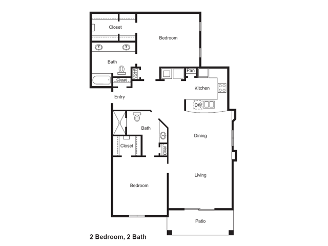Unit 11-1117 floor plan